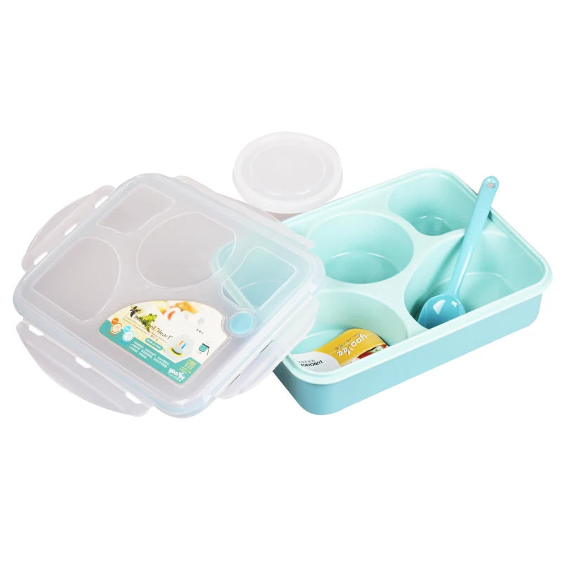 Коробка для ланча Supreme Bento Полностью герметичная коробка еды с 5 отделениями бэнто