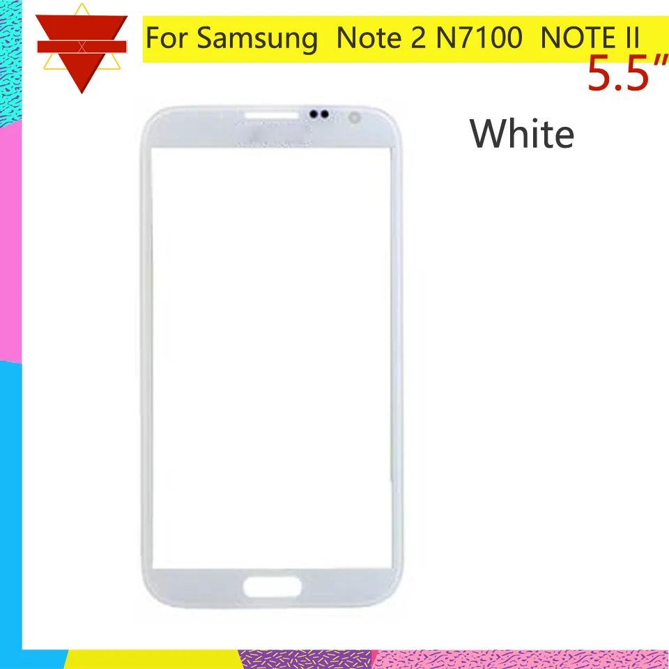 Новый сенсорный экран для Samsung Galaxy Note 1 N7000 i9220 NOTE II 2 N7100 черный передний внешний