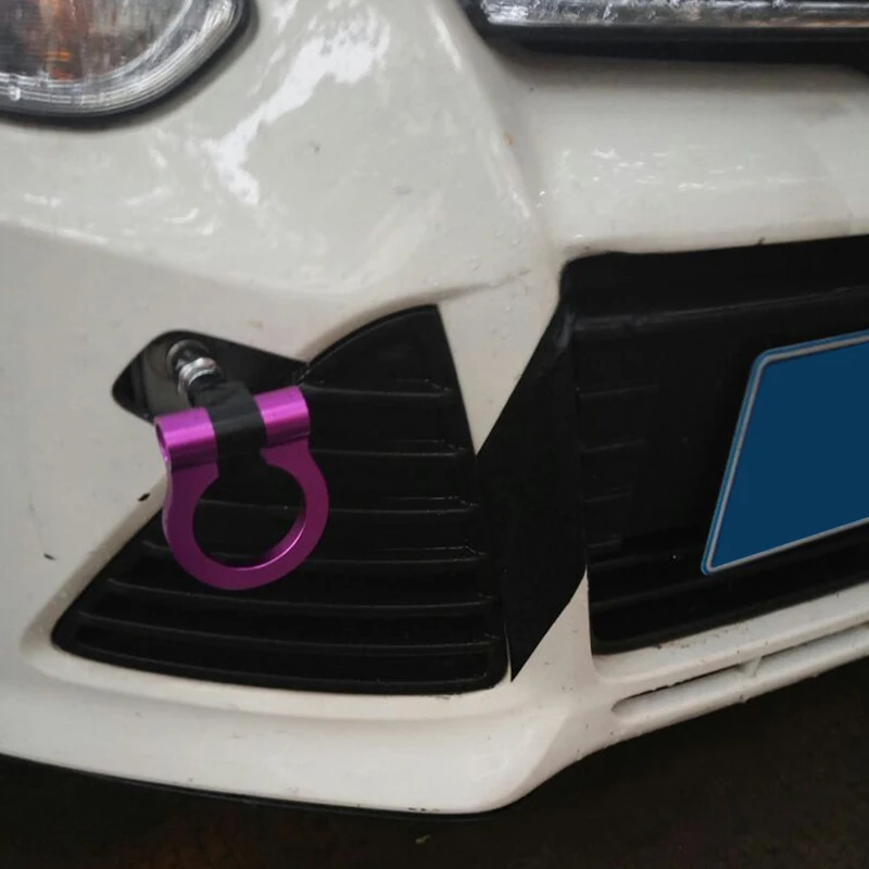 

Atreus 1PCS Car Auto Trailer Ring Hook Vehicle Towing Hanger for Mercedes benz W204 W203 W211 AMG Mini cooper Skoda octavia a5