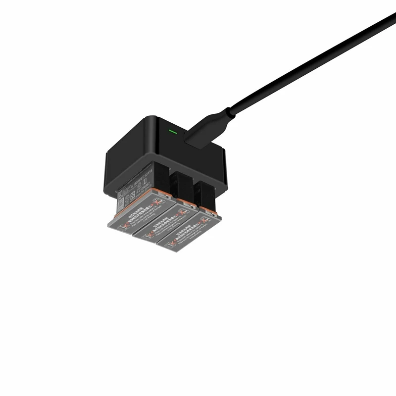 3 порта батареи быстрое зарядное устройство type-C Usb зарядная коробка для Dji Osmo экшн-камеры