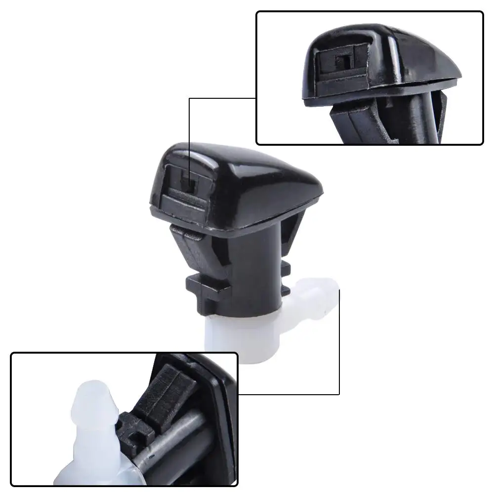 Передние форсунки омывателя лобового стекла для 11-18 Dogde Durango/11-17 Jeep Grand Cherokee