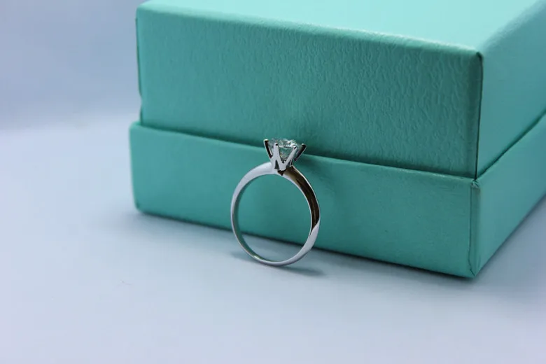 Модное ювелирное изделие, офисное женское кольцо, 1.5ct, AAAAA, циркон, cz, вечерние, обручальное кольцо, кольца для женщин, 925 пробы, серебряное, Женское кольцо