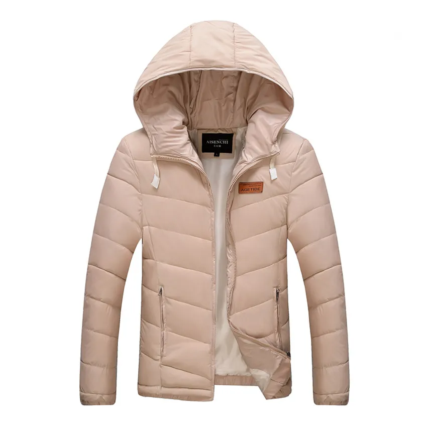 2015 Новое Прибытие Мужчины Пуховик Бренд Зима Пальто Новый С Капюшоном Вниз