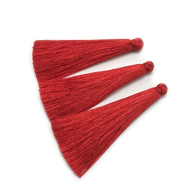 Aliexpress Высокое качество L24/6,5 см/шелковых кисточек/серьги аксессуары/ювелирные изделия аксессуары/Аксессуары для изготовления украшений своими руками/"сделай сам" для изготовления ювелирных изделий 10 шт./пакет - Цвет: L2414