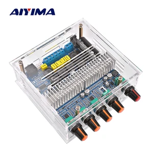 AIYIMA TPA3116 2,1, усилитель Bluetooth, аудиоплата, домашний кинотеатр, цифровой сабвуфер, усилители мощности 50 Вт x 2, 100 Вт