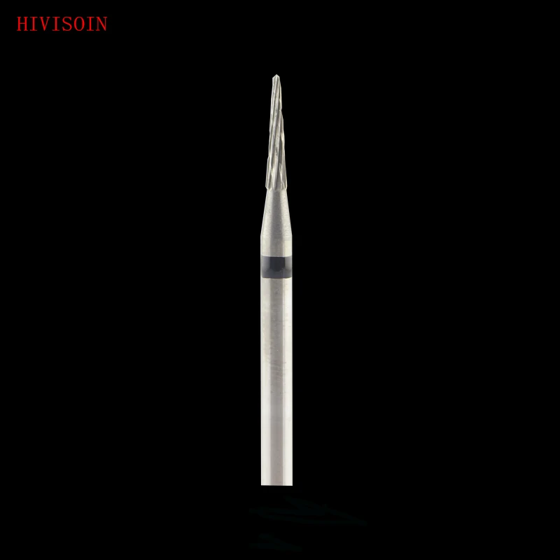 

15pcs Straight Edge with Cross Cut - Tungsten Carbide Dental Lab Burs - ISO 194