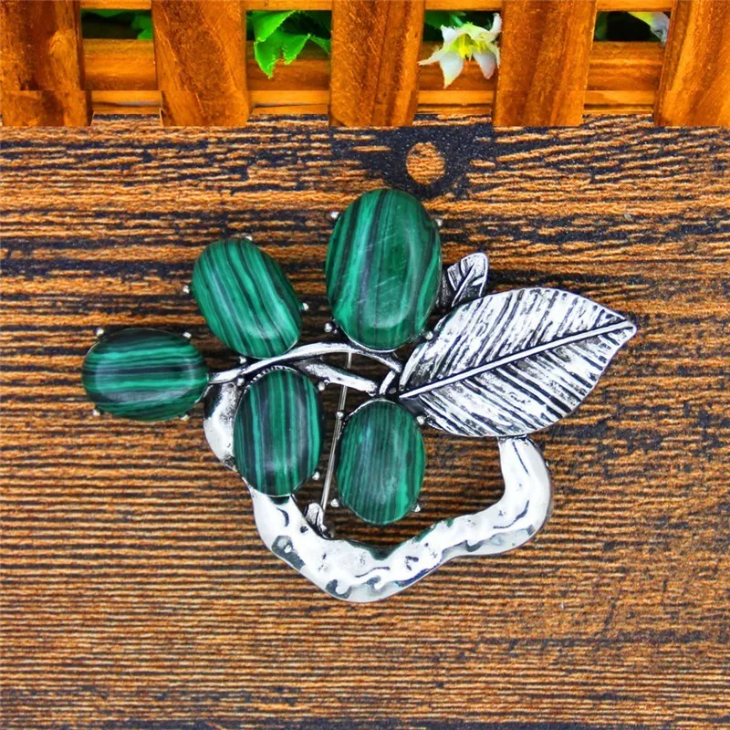 Женская Винтажная брошь в виде цветка и фрукта с кристаллами | Украшения