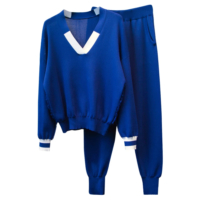 Высокое качество Новый стильный 2019 дизайнерский подиумный костюм набор женский