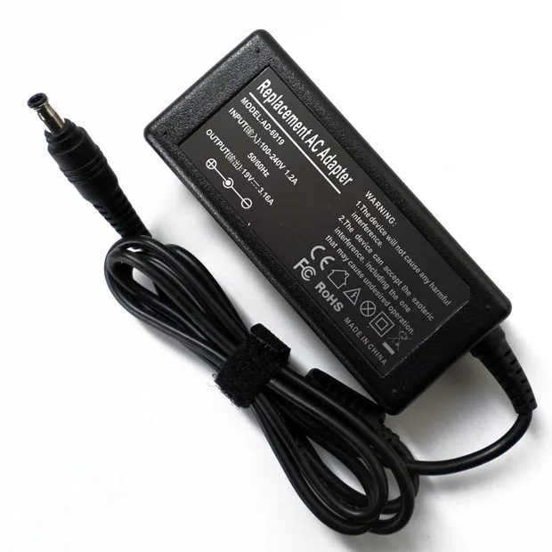 19V3.16A60W AC Adapter Laptop Charger Plug For Computer Samsung NP-R540-JA05US NP-RV511I RV511-A01 R540-JA09US NP-Q1 Ultra Q1U | Компьютеры