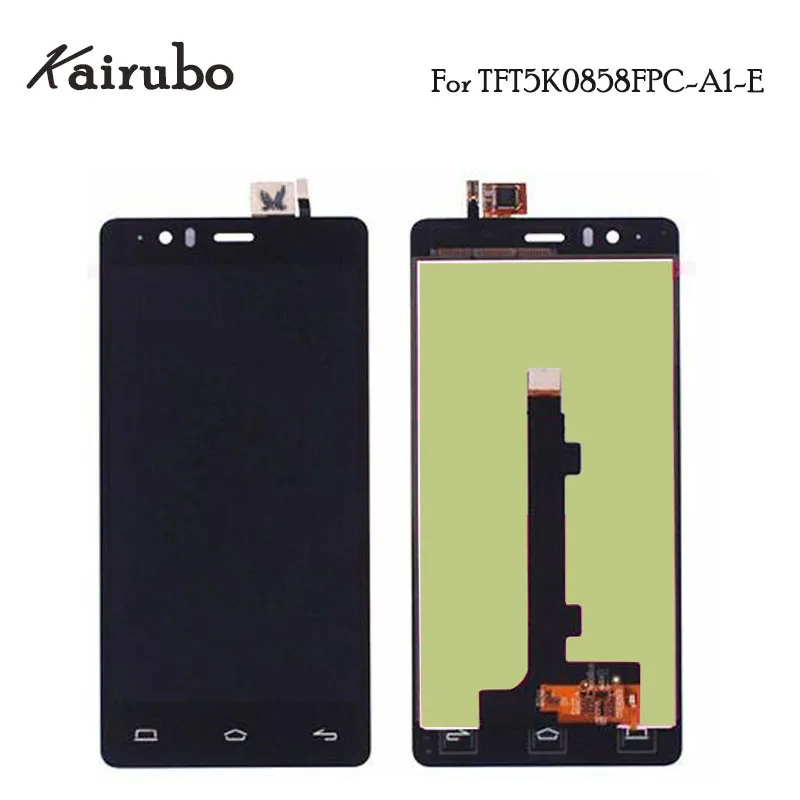 Для BQ E5 0858 полный Дисплей LCD Pantalla + сенсорный дигитайзер для Aquaris lcd TFT5K0858FPC A1 E