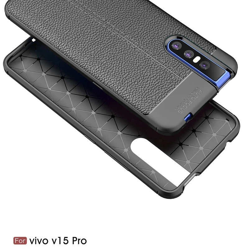 ДЛЯ VIVO V15 Pro/V15Pro защитная задняя крышка для телефона мягкий чехол V15Pro | Мобильные