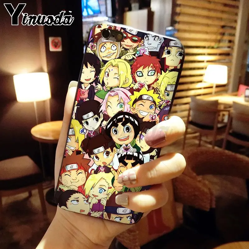 Yinuoda Hokage Naruto Kakashi amine TPU Мягкий силиконовый чехол для телефона iphone X XS MAX 8 7plus 5S SE 6s