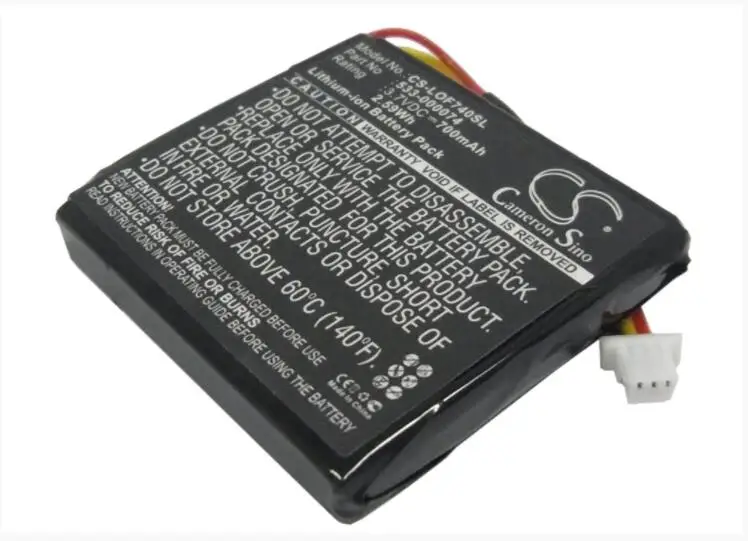 Cameron sino 700 mAh аккумулятор для lotech 981-000257 F540 G930 533-000074 беспроводная гарнитура батарея