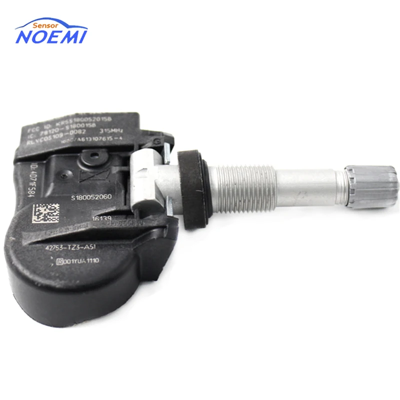 YAOPEI 4 шт. 42753-TZ3-A51 315 МГц давление в шинах TPMS для Honda Acura TLX ILX RDX MDX 42753TZ3A51 42753 TZ3 A51 |