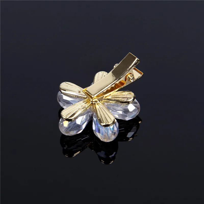 2 шт. заколки для волос ручной работы с цветами женщин и девочек аксессуары