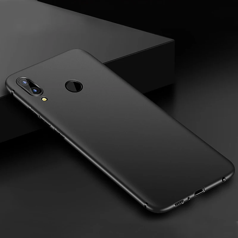Черный Для huawei P20 Lite чехол P 20 Lite чехол противоударный ТПУ силиконовый бампер матовый чехол-Броня чехол для huawei P20 Lite P 20 Lite - Цвет: Черный