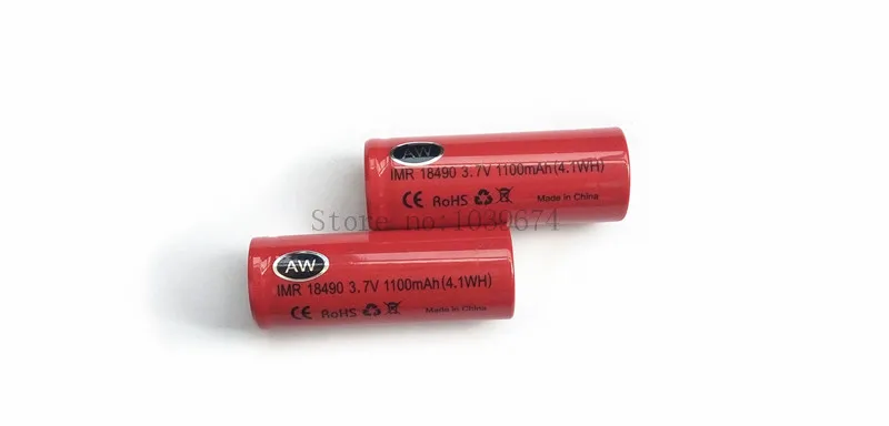 Многофункциональный 18490 1100 мА/ч 3 6 V 7 7.4WH заряжаемый литий ионные