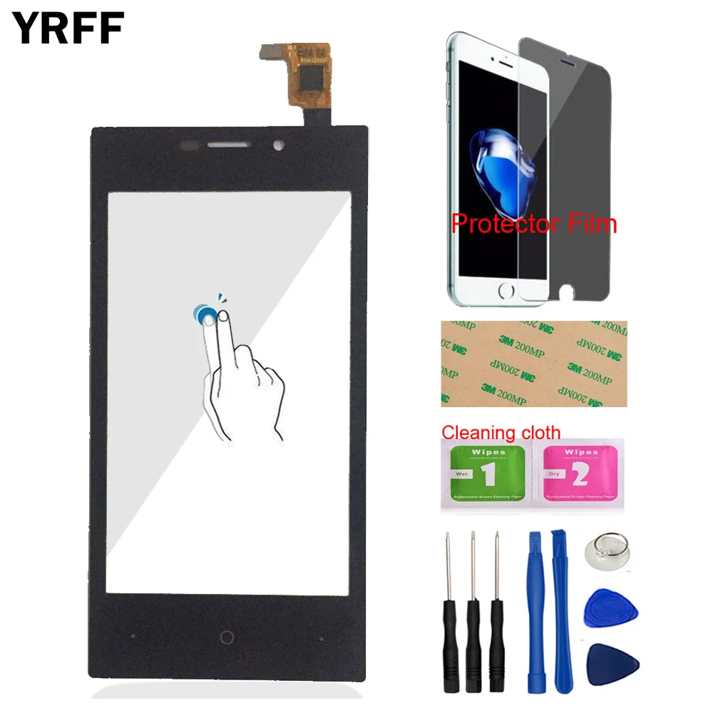 Переднее Сенсорное стекло для мобильного телефона 4 0 дюйма Highscreen Zera F rev.S