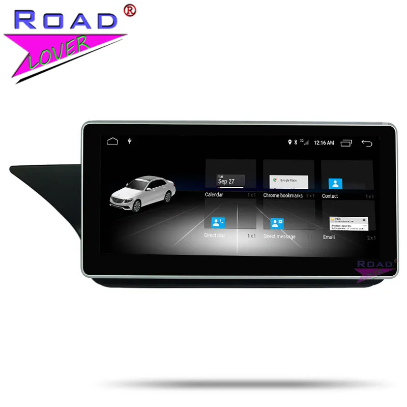 Автомагнитола для Mercedes Benz E Class W212 S212 2009-2017 Android 8 1 стерео 10 25 дюйма Din 4 Гб + 64 ГБ