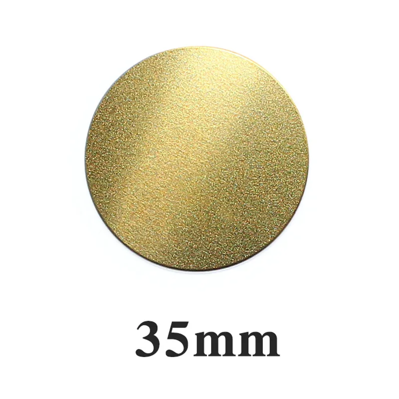 1 Gold Матовая металлическая пластина наклейка Замена для магнитного автомобильного держателя телефона ультра тонкий железный лист сильный магнит стенд пленка - Цвет: 1 Gold