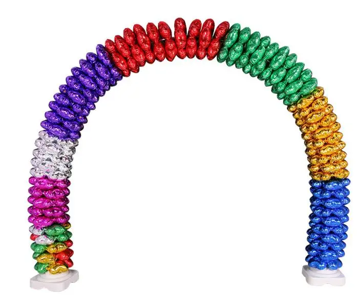 Воздушный шар металлического цвета в форме сердца фотофольгированные шары