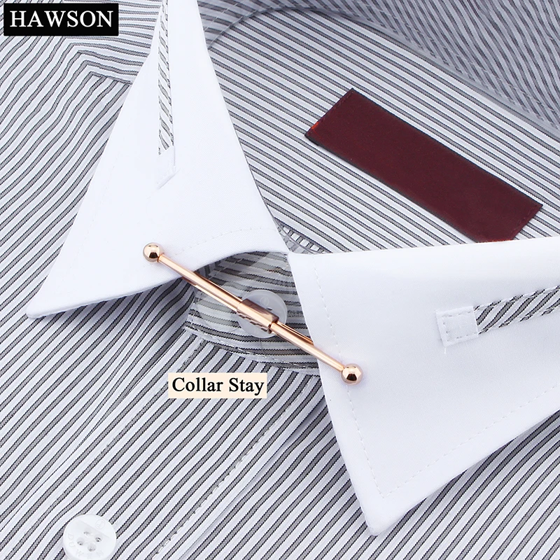 Оптовая продажа один комплект медная металлическая рубашка воротник барные