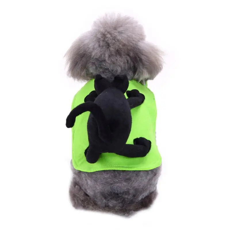 Забавные костюмы для собак одежда домашних животных ковбойская куртка куртки