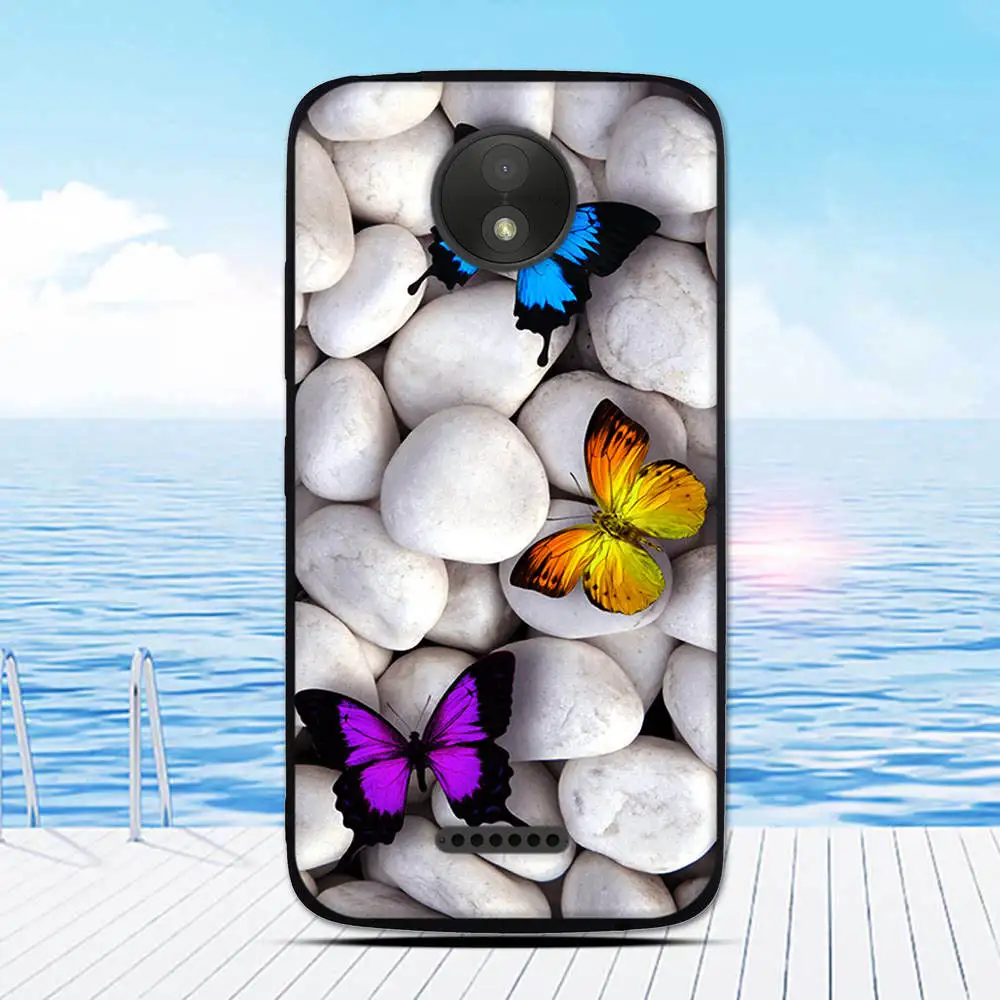 25 Для Moto C Plus Чехол Мягкий ТПУ чехол для телефона для Motorola C Plus XT1723 XT1724 чехол s Силиконовая задняя крышка для 5,0 дюймов Capas Fundas - Цвет: 25