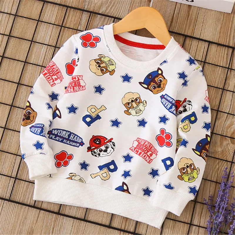 Дети толстовки осень детские повседневные пуловеры 2018 новых мальчиков Костюмы