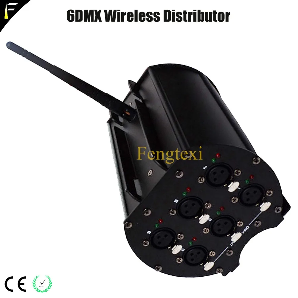 Диско световое оборудование беспроводной 6 DX DMX способ дистрибьютора с neutrik 3pins XLR