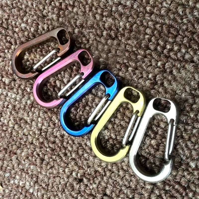 

H868 уличная Пряжка «утиный нос»/титановый брелок/D-пряжка/быстрая Пряжка/Пряжка для альпинизма/быстрая подвеска EDC