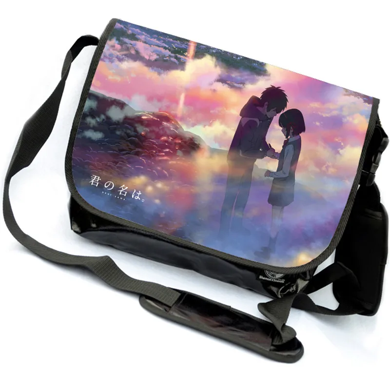 Kimi no Na wa ваше имя школьная сумка унисекс для мальчиков и девочек Tachibana Taki Miyamizu Mitsuha