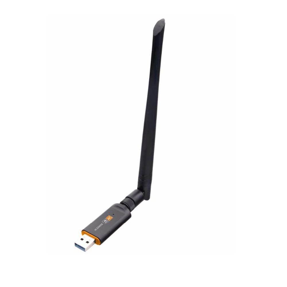 1200 Мбит/с USB 3,0 беспроводной Wifi адаптер Superspeed сетевая карта RTL8812 Двухдиапазонная с антенной переменного тока для настольного ноутбука WPS