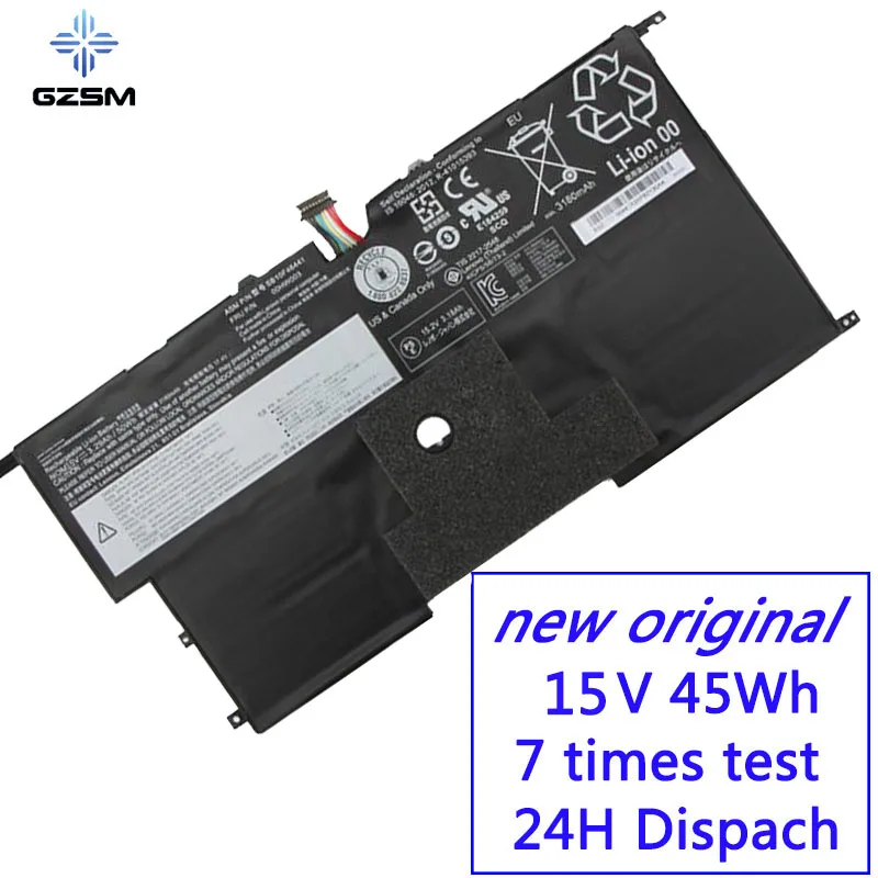 Аккумулятор для ноутбука GZSM 45N1702 45N1700 45N1701 45N1703 Lenovo ThinkPad X1 Carbon Gen 2 20A7 20A8