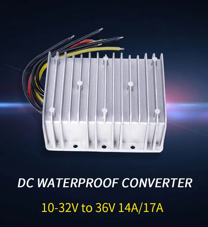 10 V-32 V постоянного тока до 36V 14A 17A Вт конвертер постоянного/переменного тока импульсный повышающий Напряжение модуль Питание для Легковые автомобили свет CE по ограничению на использование опасных материалов в производстве Сертифицированный