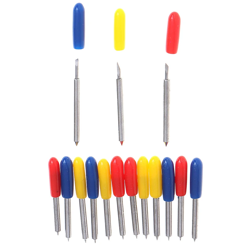 15 шт./компл. Новинка 30/45/60 градусов для Roland режущий плоттер винил резак лезвие + держатель высокое