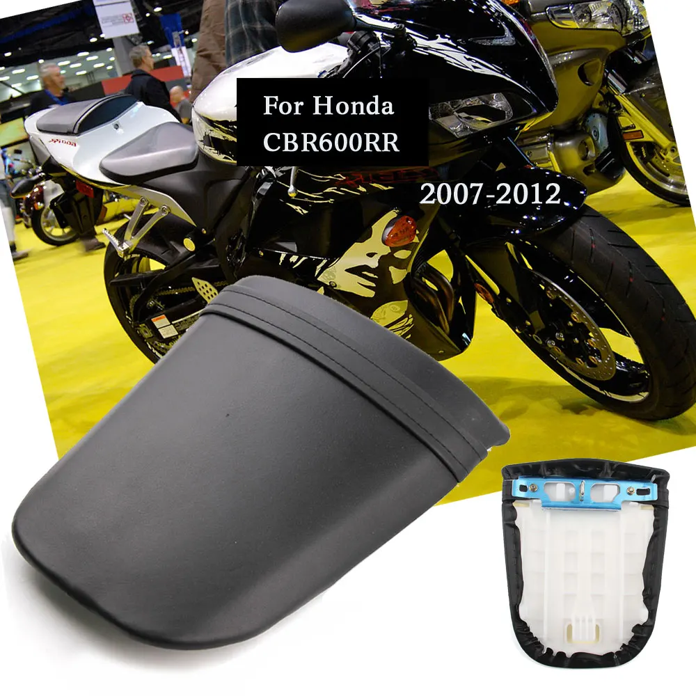 Чехол на заднее сиденье для Honda CBR600RR 2007 2012 Кожаная подушка CBR 600RR мотоцикла| |