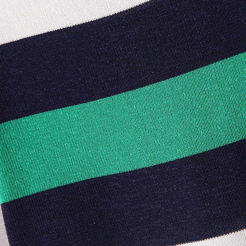 Женская футболка в полоску с рукавом бабочкой Pantalon белая трикотажная круглым