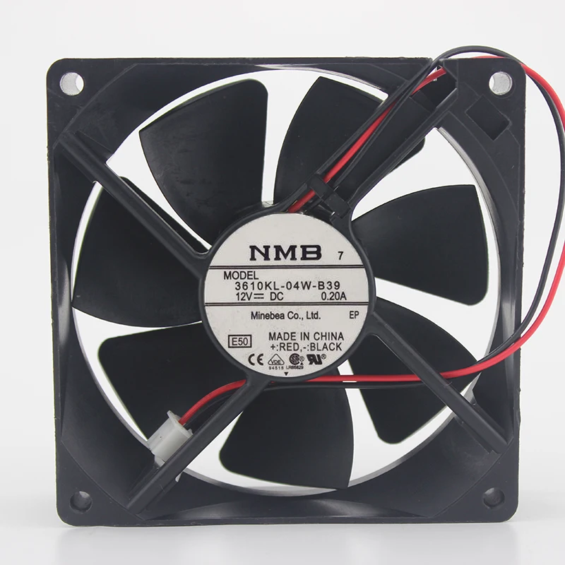 9225 3610KL-04W-B39/B30 0.20A большой объем воздуха Охлаждающий вентилятор 12 в 9 см
