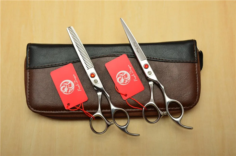 5 ''/5 5''/6 ''/6 5''/7 ''/7 5''/8 ''JP бренд Red Gem Парикмахерские ножницы