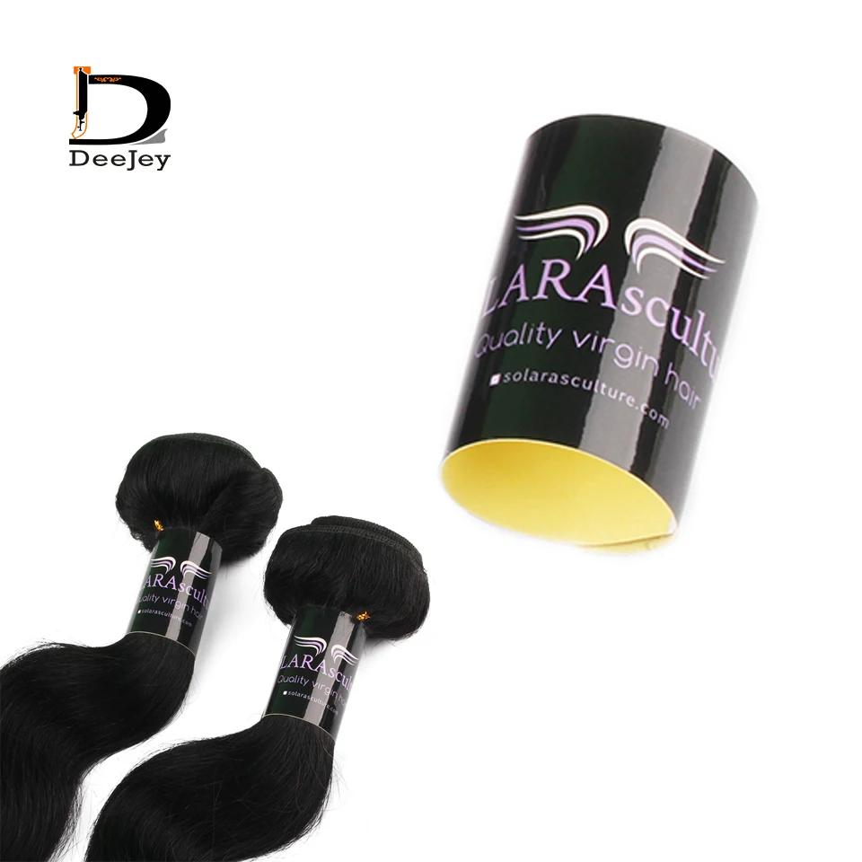 Индивидуальные брендовые натуральные человеческие волосы оберточные