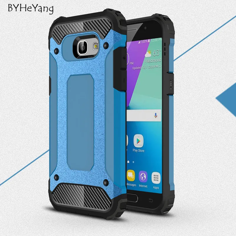 For Samsung Galaxy A5 2017 Case Heavy Duty Armor Slim Hard Tough Cover Silicone Phone for A520 5.2inch | Мобильные телефоны и