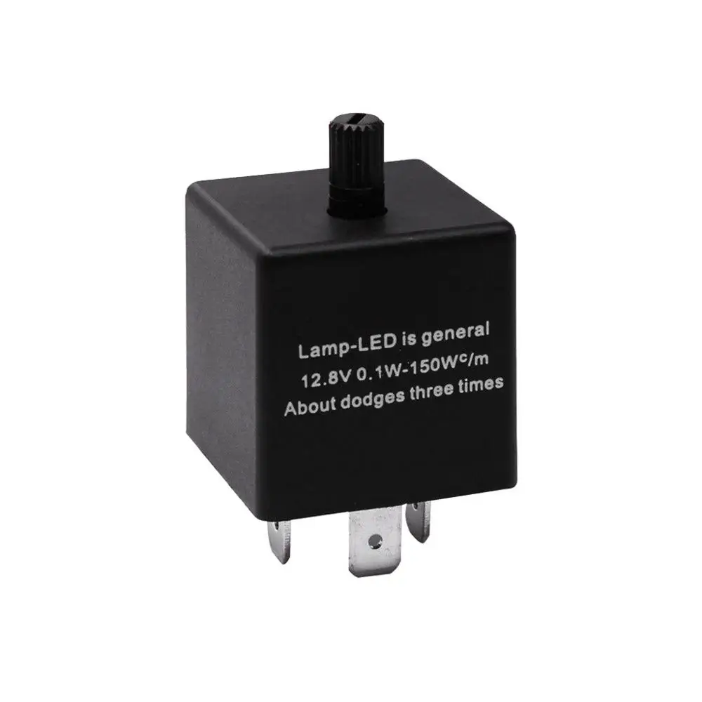 CF14 3 Pin Регулировка 12V светодиодный Flasher реле автомобильный указатель поворота