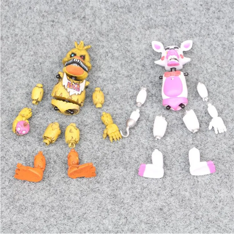 Новый рисунок 1 шт. Five Nights At Freddy's фигурка FNAF Bonnie Foxy медведь Фредди фазбер аниме