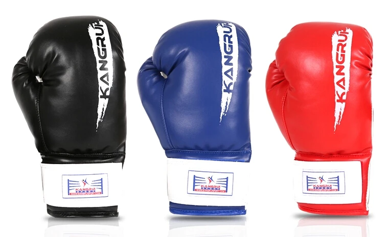 Защита для бокса 10 унций Мужские Женские Муай Тай Экипировка боксерские перчатки