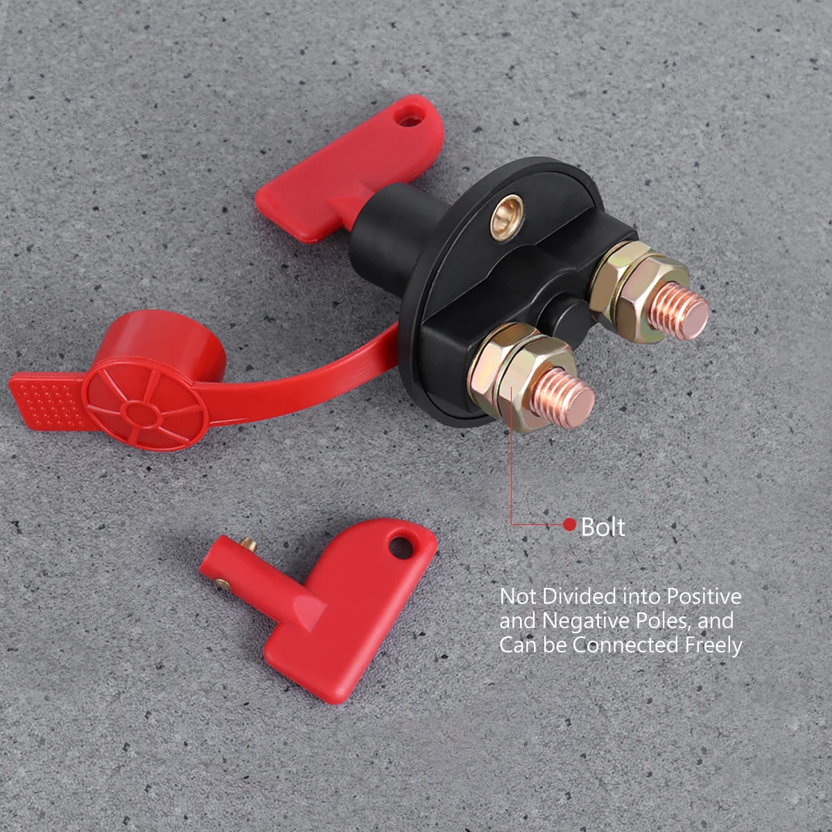 2pcs Truck Boat Car Battery Disconnect Switch Power Isolator Cut Off Kill + 2 Removable Keys For Marine ATV | Автомобили и