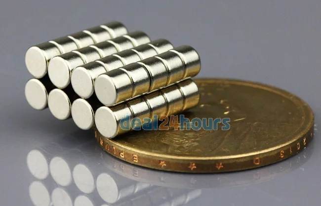 OMO Magnetics 50 шт. N50 Супер Сильные круглые дисковые цилиндрические Магниты