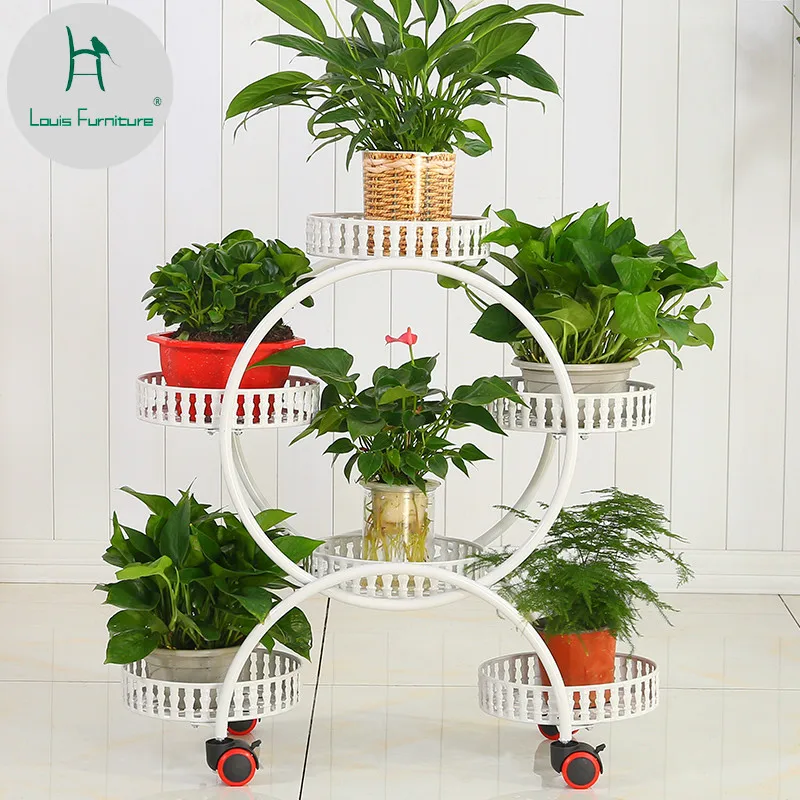 

Louis Fashion Plant Shelves Modern Simple