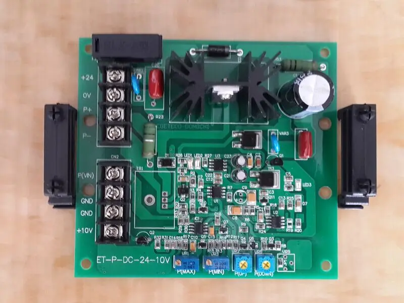 ET P DC 24 10V пропорциональная Плата усилителя клапана EBG 03 пропорциональный
