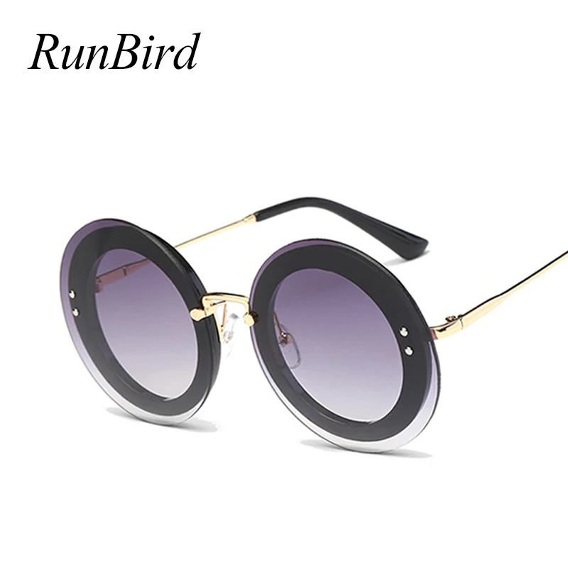 Солнечные очки RunBird с круглыми линзами UV400 5172R для мужчин и женщин модные
